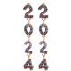 thumbnail image 1 of 1 par de pendientes de moda para mujer 2024, pendientes llamativos, pendientes brillantes para mujer, 1 of 7