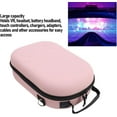 thumbnail image 2 of ZOUSSIQI Large Carrying Case for meta quest3s, Portable Hard Travel Case with Shoulder Strap, Shockproof Storage Bag for Travel Or Work (Pinks) CA919-13972, 2 of 9