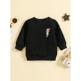 thumbnail image 2 of GXFC Baby Boys Fall Sweatshirt Clothes 6M 1T 2T 3T Kids Boys Long Sleeve Graphic Letter Pullovers Tops Casual Autumn Clothing for Toddler Boys, 2 of 9