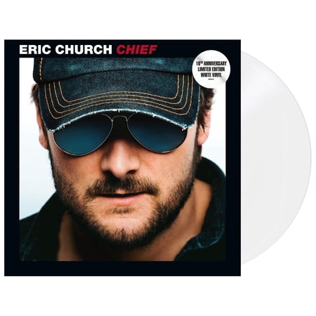Eric Church - Chief Choir Club Members Only 10th Anniversary White Color Vinyl LP