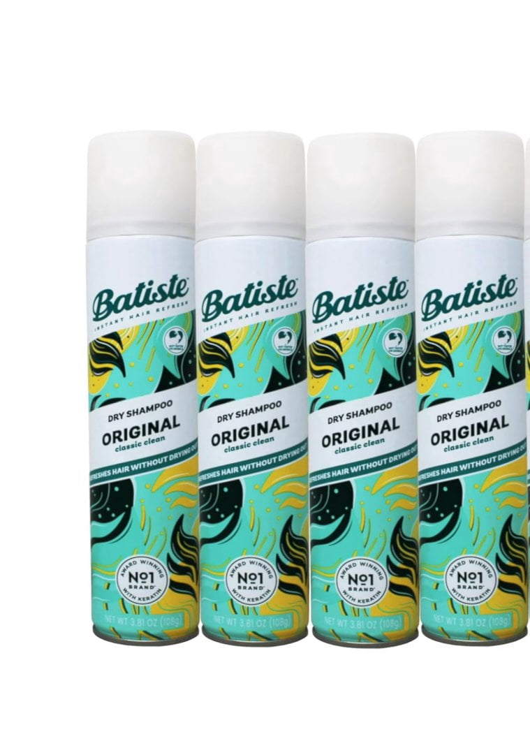 Batiste Dry Shampoo, Original Fragrance, 3.81 oz -  4 pack