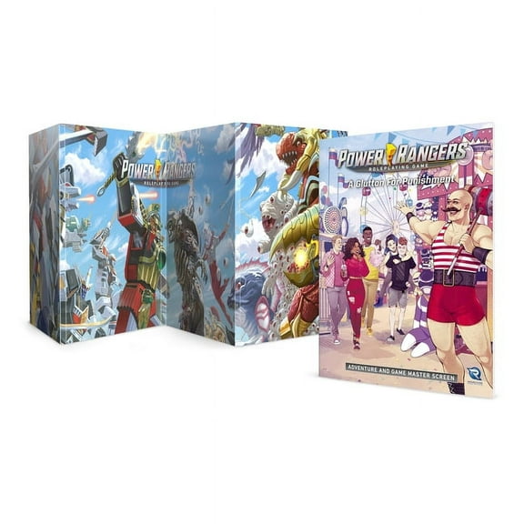 Power Rangers Roleplaying Game a Glutton for Punishment Adventure Book & GM Screen (Other)
