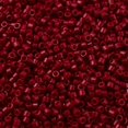 thumbnail image 3 of Beads Cylinder Japanese Seed Beads 11/0 (DB0791) Dyed Semi-Frosted Opaque Bright Red 1.3x1.6mm Hole: 0.8mm 2000pcs/10g, 3 of 4