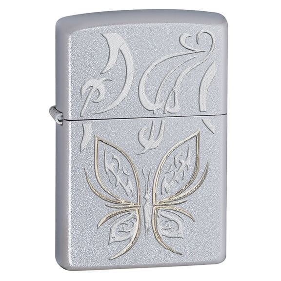 Lighter Golden Butterfly, Satin Chrome