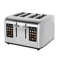 thumbnail image 3 of Kalorik 4-Slice Digital Toaster with Full Touch Screen Shade Selector and Intelligent Countdown Timer, TO 52302 SS, 3 of 7