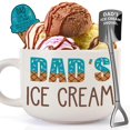 thumbnail image 1 of Set de Cuencos para Helado YUEYUQIU para Papá con Pala y Tarjeta 600ml, 1 of 6