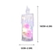 thumbnail image 3 of Vela Electrónica de Simulación Led con Forma de Rosa Transparente, Luz Nocturna Pequeña para Dormitorio, Mesita de Noche, Decoración de Corazón para Niña., 3 of 3