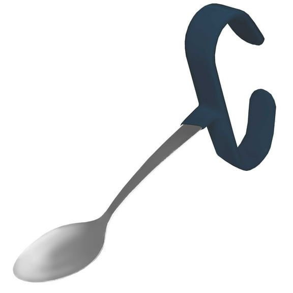 Stainless Steel Teaspoon with Vertical Handle