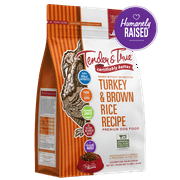 Angle View: Tender & True Turkey & Brown Rice Recipe Dry Dog Food, 4 lb bag