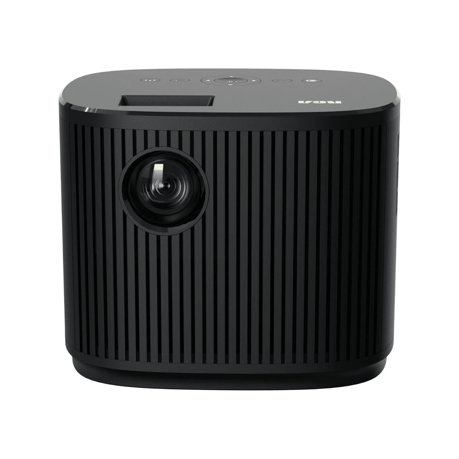 Restored RCA 720P Home Theater Projector 1280 x 720, 4" LCD technology, 120 lumens, 32" to 120" (Diagonal) RPJ181-BLACK (Refurbished)