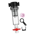 thumbnail image 2 of Milaget Aquarium Filter Pump 1/2in Thread Reusable Cleaner Accessory Sediment Filter 80 Mesh, 2 of 9