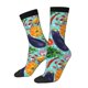 thumbnail image 1 of Balery Vegetable Calcetas Largas con Estampado para Hombre y Mujer – Suaves y Transpirables, Talla Única (US 5-11), 1 of 6