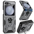 thumbnail image 1 of Funda VEGO para Samsung Galaxy Z Flip 5 con protector de pantalla y anillo, 1 of 8