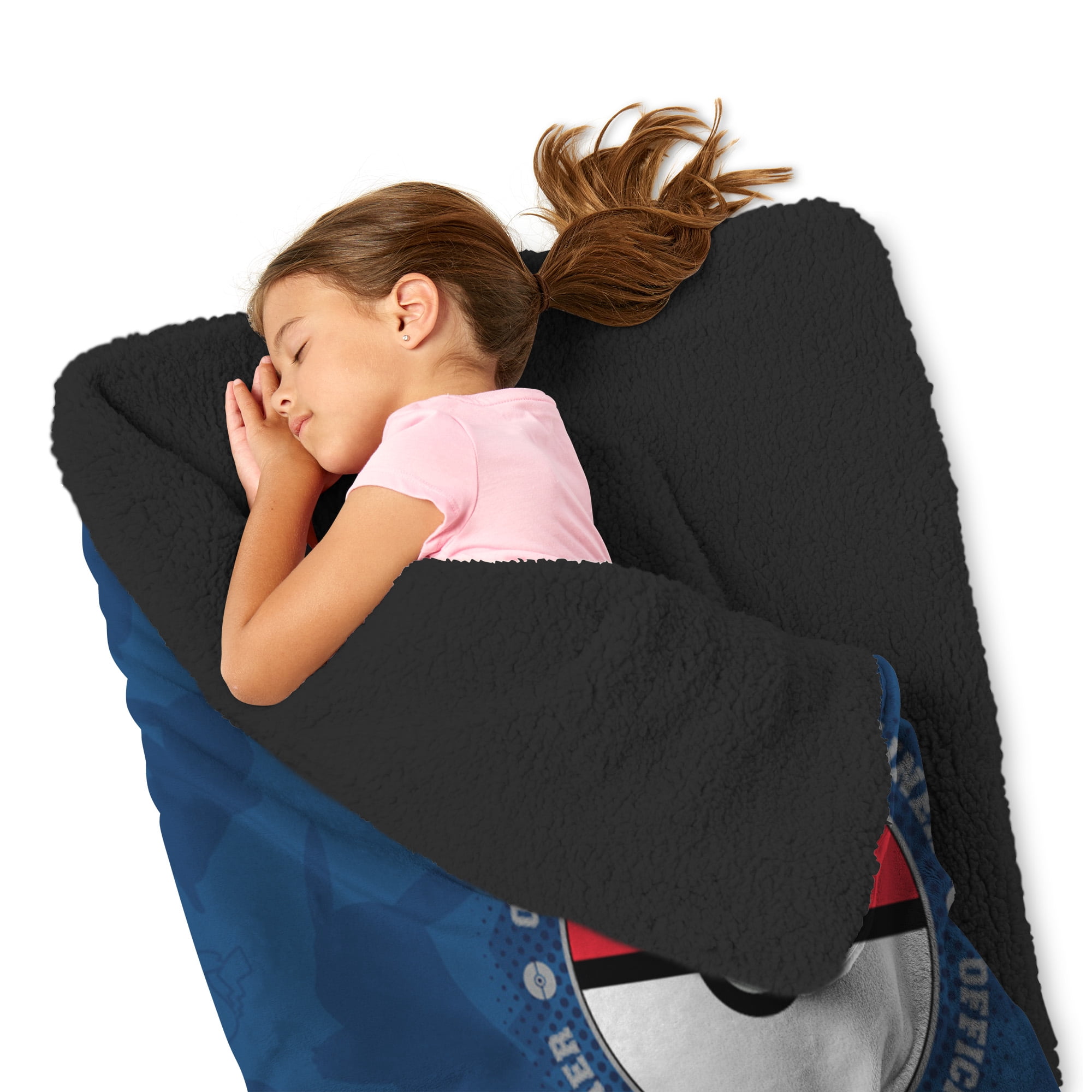 Pokemon Training Center Silk Touch Sherpa Sleeping Bag