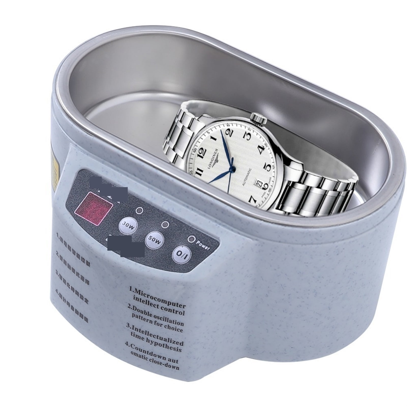 Ultrasonic Cleaner Intelligent Control For Jewelry Glasses Circuit Board Cleaning Machine Mini Sonic Cleaner Bath ,Strong Cleaning