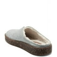 thumbnail image 4 of Lucky Brand Tamala 2 Light Grey Comfortable House Slippers Fur Lined Mule Scuff (Light Grey, 9.5), 4 of 9