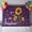 Purple, variant on Teal Sunshine Sunflower Backdrop for Photoshoot,Photography Photo Studio Background Wall Backdrop,Pastoral Bees Farmhouse Floral Back Drop Banner Panel for Portraits Wedding Live Streaming 7x5Ft