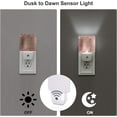 thumbnail image 3 of OLGCZM Glittery Rose Gold Foil Night Light Plug in Printed Led Night Light for Kids Baby Night Light Projector Led Night Lights Plug Into Wall Night Lights Set for Bedroom, Bathroom, Kitchen, 3 of 6