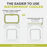 CORE 24 Can Climakeep Magnetic Soft Cooler, Leakproof Cooler, Waterproof Zipper, Charcoal
