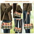 thumbnail image 4 of FORMRS Womens Shoulder Bag with Chain Strap Clutch Purse Cute Tote Handbag, Jungle Stamp, 4 of 7