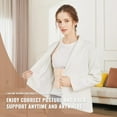thumbnail image 5 of Back Brace Posture Corrector for Women and Men, Shoulder Straightener, Adjustable Full Back Support, Upper and Lower Back Pain Relief - Scoliosis, Hunchback, Hump, Thoracic, Spine Corrector, 5 of 6