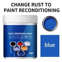 Weather Proof Rust Converter Paint for Metal | Water-Based Rust-Reduction Coating | Steel Tile & Door Renovation | Multi-Color | Protective Anti-Rust Barrier | 500g | Easy Application