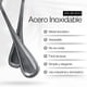 thumbnail image 3 of Moven Tenedores Acero Inoxidable Modelo Barcelona Set 12 Piezas Cubiertos Plata, 3 of 7
