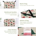 thumbnail image 3 of Foldable Clothes Storage Bags Clothes Organizer Bin with Clear Windows for Clothes Bedding Stylish Christmas Tree Pattern, 3 of 6