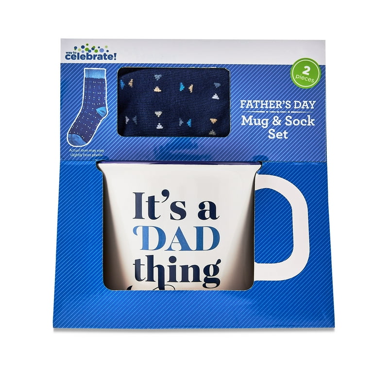 Father's Day It's a Dad Thing Mug and Sock Gift Set, by Way To