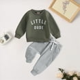 thumbnail image 2 of Godom Boys Outfits Graphic Printed Sweatshirt and Jogger Pant Sets Fall Winter Clothes, 2 of 5