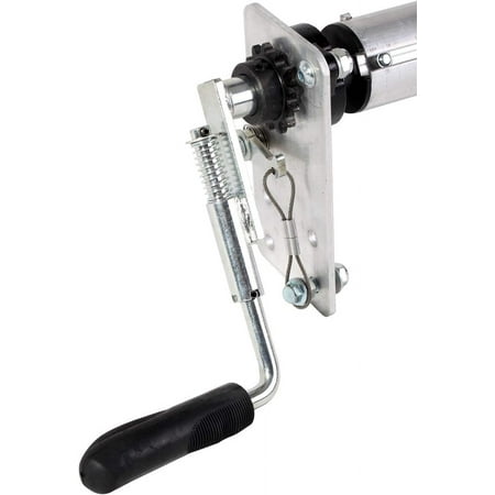 Aluminum Manual Truck & Trailer Hand Crank Tarp Kit with Tarp (6 X 14 )