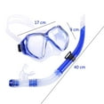 thumbnail image 2 of Snorkel set diving set snorkel mask, 2 of 5