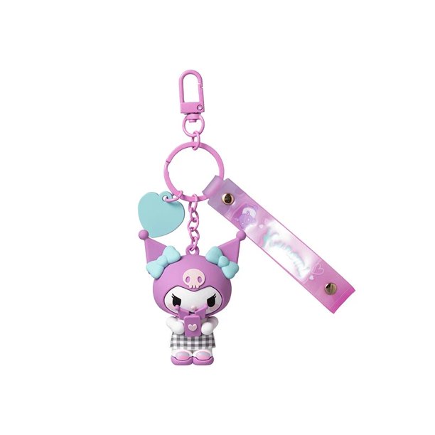 Sanrio MINISO Joint Sweetheart Series colgante My Melody Kuromi Kawaii Bag Decoration llavero colgante, juguete para niños, regalo