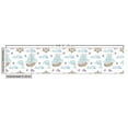 thumbnail image 3 of Nautical Upholstery Fabric by the Yard, Pastel Sea Cruising Waves Dolphins Steering Wheel Sailing Boat Jellyfish, Decorative Fabric for DIY and Home Accents, White and Multicolor by Ambesonne, 3 of 5