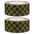 thumbnail image 1 of CATIEBYE Patterned Duct Tape with Retro Chessboard Design for Stylish Package Decoration, 1 of 6