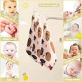 thumbnail image 3 of SKYSONIC 3 PCS Cute Owls Pumpkin Baby Muslin Washcloths, Funny Halloween Face Towel Burp Cloths Ultra Soft Absorbent Cotton Bath Wipes Towels for Newborn Boys Girls, 3 of 7