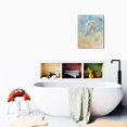thumbnail image 6 of Rustic Coastal Charm Framed Canvas Prints of Ocean Beach, Seashell, Starfish Wall Art - 12x16 Inch Artwork for Living Room, Bedroom, Bathroom Decor, 6 of 7