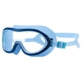 thumbnail image 3 of Gafas de natación para niños, gafas de natación portátiles de silicona, gafas de buceo grandes Azul oscuro, 3 of 9
