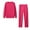 Hot Pink, variant on talentlend Womens Sets 2 Piece Lounge Outfits Winter Sweatsuit Long Sleeve Tops Pants Fall Pajamas Fashion Clothes