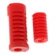 thumbnail image 2 of 2 Unidades Cubierta de Goma Palanca de Cambio de de Motocicleta Pedal de Reposapiés Fácil de Reemplazar rojo, 2 of 8