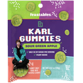 thumbnail image 4 of Feastables Karl Gummies Gummy Candy Sour Green Apple, Sour Blue Raspberry Two Pack 7oz Bundle (one 3.5oz bag/flavor, two bags total), 4 of 6