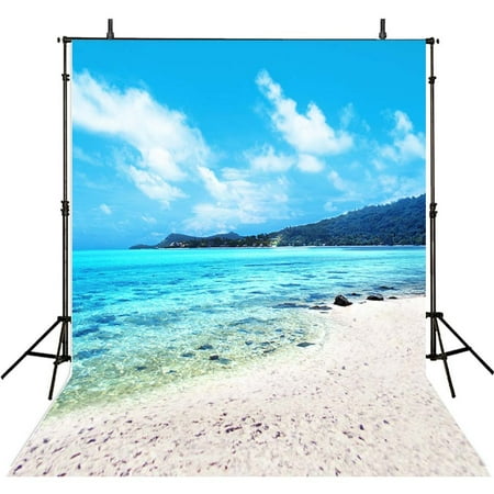 Rainforest Studio (GreenDecor Polyster 5x7ft Photography Backdrops Sea Beach Photography For Backdrop Rainforest Photo Backgrounds For Photo)