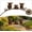 highland cattle, variant on Robin Garden Stake, Metal Robin Garden Sculpture, Charming Rustic Outdoor Yard Art Decorations, Decorative Lawn Ornaments, Beautiful Bird Statue Figurines for Outside Patio