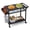 Install Mesh, variant on Accreate Outdoor Grill Cart with Wheels, 3-Tier Rolling Kitchen Cart with Lockable Casters, BBQ Prep Table, Pizza Oven Stand, Storage Shelves, Hooks