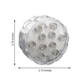 thumbnail image 3 of Efavormart 4pcs Fairy Nest LED Vase Lights Remote-Controlled Wedding Floral Decoration Tea Vase Battery Candles Assorted Colors, 3 of 11