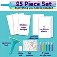 thumbnail image 3 of Kit de manualidades Creativity para niños Squeegeez Magic Reveal Mermaid, 3 of 7