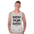 thumbnail image 5 of Worship Happens John 3:16 Prayer Tank Top T Shirts Men Women Brisco Brands L, 5 of 6
