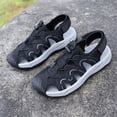 thumbnail image 3 of LASUDRAA Mens Lightweight Closed Toe Outdoor Sandals Comfort Athletic Hiking Beach Casual Sport Shoes, 3 of 7