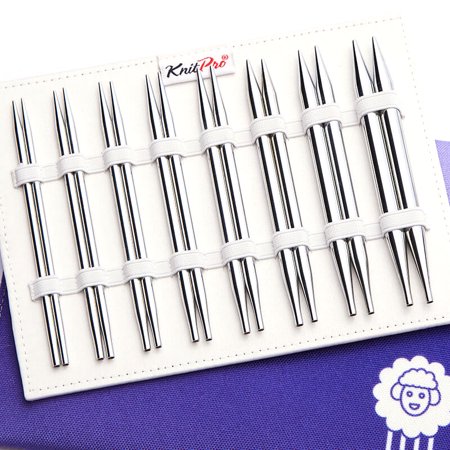 ニットプロ ノバメタル 付け替え式 輪針 Newデラックスセット（10616) 【KN】回転式ケーブル 輪針 セット 編み物 手あみ
