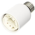 thumbnail image 4 of Fairnull E27 to G24 LED Light Screw Bulb Socket Base Lamp Cap Holder Adapter Converter, 4 of 7